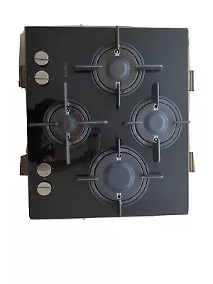 £19.99 • Buy Hotpoint 4 Burner Gas Hob In Black Glass 