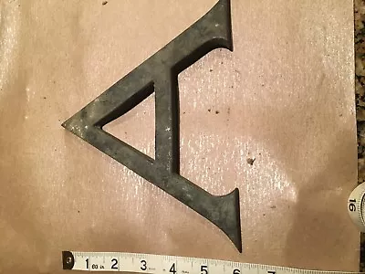 Vintage 6  Cast Brass Letter  A  (ST1640) • $34.95