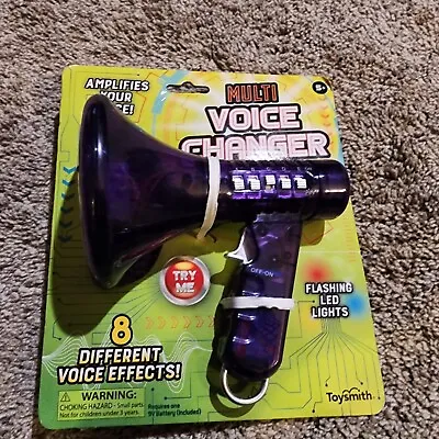 Toysmith Multi Voice Changer Amplifies Voice With 8 Different Voice Effects • $29.99