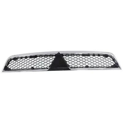 New Front Grille Chrome Shell W/ Black Insert For 2008-2015 Mitsubishi Lancer • $48.16