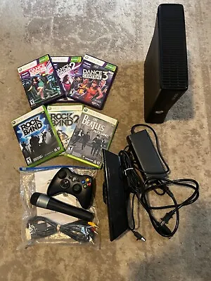 $195 • Buy Microsoft Xbox 360 Slim Kinect Bundle 250GB Matte Black Console