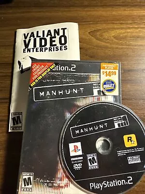 Manhunt (Sony PlayStation 2 2003) • $37