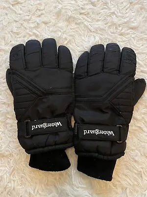 KOMBI Mens Leather Ski Winter Gloves Size Large With Water Guard • $24.99