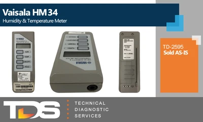 $40 • Buy [USED] Vaisala HM34 Humidity & Temperature Meter [TD-2595] (AS-IS)