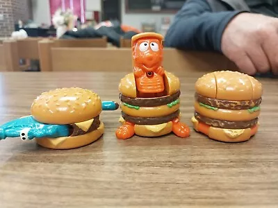 McDonalds Changeables BIG MAC-O-SAURUS Burger Transformer Figure Toy 1990 McDino • $0.99