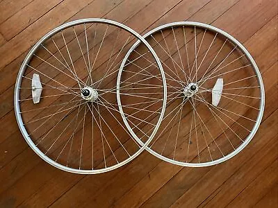 Wheel Set Vintage Araya 27” Threaded Clincher 36 Hole 100mm / 126mm Hub Spacing • $76.49