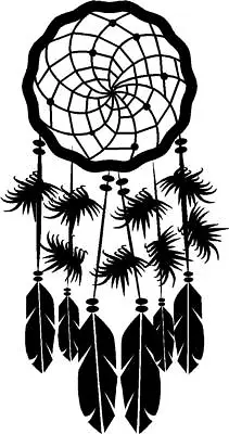 DREAMCATCHER American Native Dream Catcher Tribal Indian   CAR DECAL STICKER • $4.23