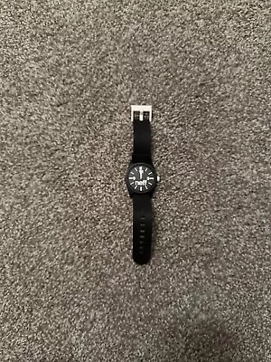 2 Neff Mens Watches Black Rubber Band New Battery • $10