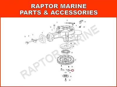 Drive Pawl For YAMAHA 4 Stroke 4/5/6HP Outboard PN 67D-15741-00 • $14.35