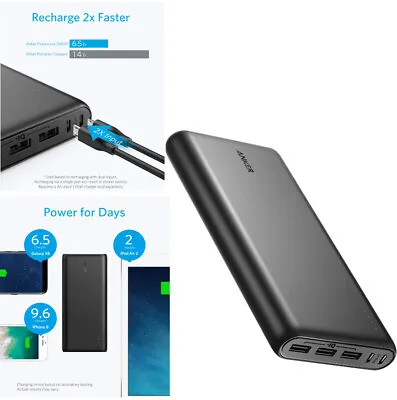 $175.19 • Buy Portable Charger,26800Mah External Battery Dual Input Port Double-Speed Rechargi