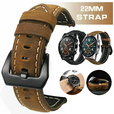 Leather Watch Band Strap For Xiaomi Mi Watch S2 S1 Active Pro Color 2 Bracelet • £8.99