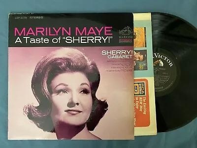 Marilyn Maye A Taste Of Sherry (LSP 3778) US LP Rca Victor 1967 • $20