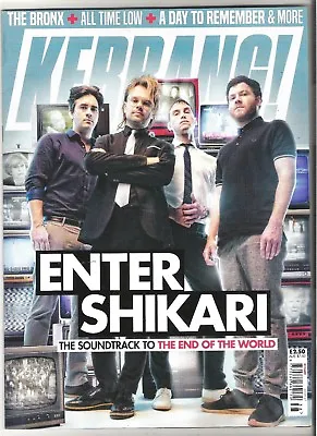 Kerrang #1689 Enter Shikari:the Bronx:all Time Low:a Day To Remember + Posters • $7.57