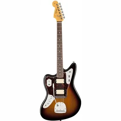 Fender Artist Series Kurt Cobain Jaguar Electric Guitar 3-Color Sunburst +Case • $999
