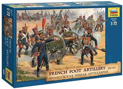 ZVEZDA FIGURE 1/72 - 8028 Napoleonic French Foot Artillery - NAPOLEONIC WARS • £14.39