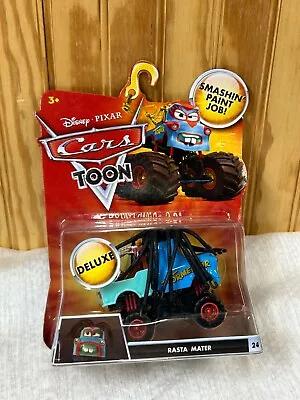 2010 Disney Pixar Cars Toon Rasta Mater - Monster Truck Mater #24  NEW  • $23.99