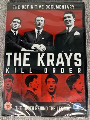 The Definitive Documentary / The Krays Kill Order  Dvd / New & Sealed • £4.99