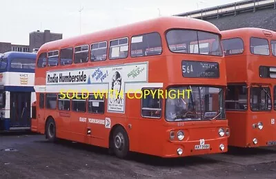 35mm Original Bus Slide East Yorkshire AAT 398K • £4.99