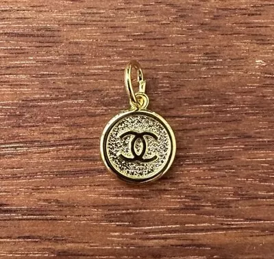 Chanel Gold CC Coin Charm ; 12mm • $20