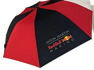 Red Bull Racing Umbrella Aston Martin Racing Navy Red F1 Formula 1 Rare • £75