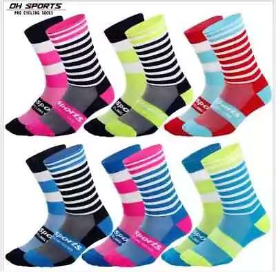6 PAIRS Cyling Socks DH Sports MTB Outdoor Sports Bicycle Socks Men Women • $18