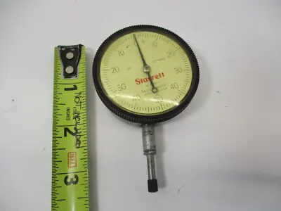 STARRETT # 25-141 - S Dial Indicator .001  Grads X 1/2  Travel Modified Back • $24.97