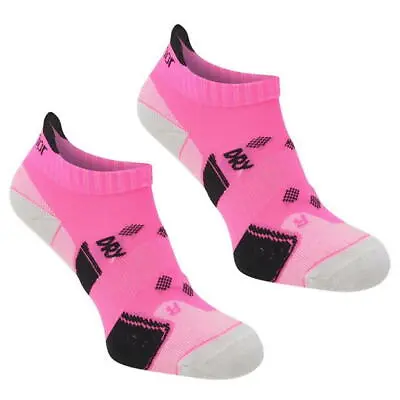 2 Pack Ladies Karrimor Running Socks Low Rise Trainer Gym Anti Odour Size 4-8 UK • £11.50