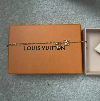 Louis Vuitton Loulou Gram Bracelet With Pink Charm  • £275