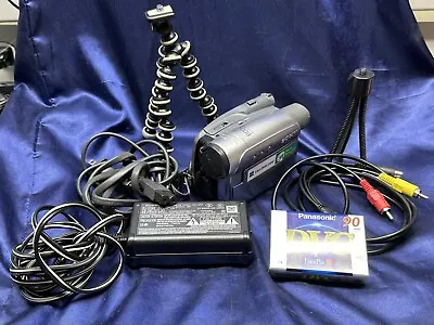 Sony Handycam DCR-HC28 Mini DV Camcorder Bundle With DC Charger TESTED! • $79