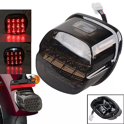 $28.98 • Buy LED Rear Brake Tail Light Lens For Harley Softail Springer Road Glide V-Rod Dyna
