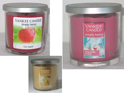 Yankee Candle Simply Home Small Jar Burns Approx 30-45 Hrs 7 OZ Single U Pick • £21.81