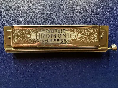 Vintage M. Hohner Super Chromonica Chromatic Harmonica Made In Germany • $49.99