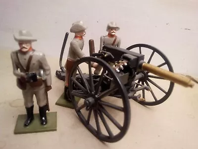 Steadfast Soldiers #63 Maxim Gun & Boer War Gun Crew  Painted Lead 54mm • $39.99