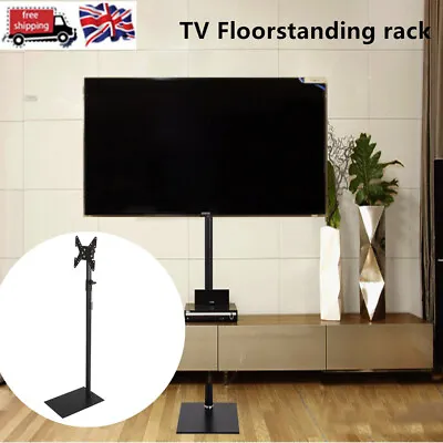 14-43inch LED/LCD TV Display Stand Floor Rack Steel Rotable Adjustable Universal • £46.88