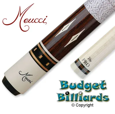 Meucci Brick & Mortar 3 Pool Cue W/ The Pro Shaft & Free Hard Case • $641.75