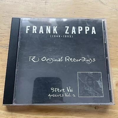 FRANK ZAPPA: Steve Vai Archives Volume 2 CD Rare Limited Edition Out Of Print! • $69.90