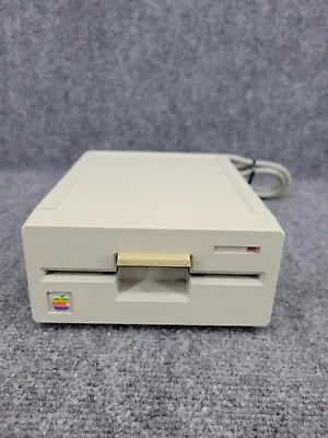 Vintage Apple 5.25  5 1/4 External Floppy Disk Drive A9M0107 UNTESTED Unit READ • $25