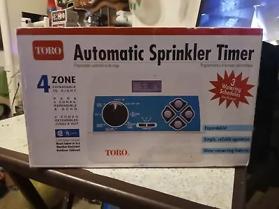 Toro ECx -  4 Zone Automatic Sprinkler Timer Model 53331 Expandable -  Box New • $30