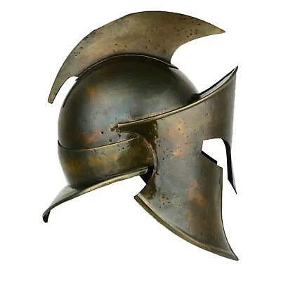 Medieval Spartan King Leonidas 300 Movie Greek Armor Roman Helmet 18 Gauge • $72.25