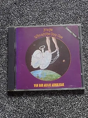 Van Der Graaf Generator - H To He Who Am The Only One CD Disc Mint  • £6.99