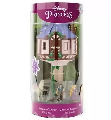 Disney Parks Tangled Rapunzel Tower Playset Flynn Mother Gothel Maximus NEW • $77