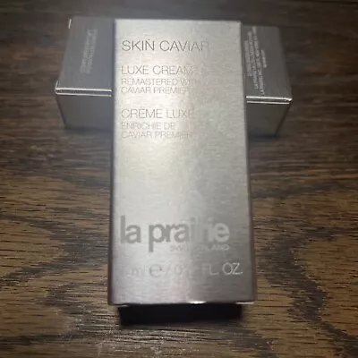 La Prairie Skin Caviar Luxe Cream Remastered With Caviar Premier  0.17oz/5ml Nib • $17.99