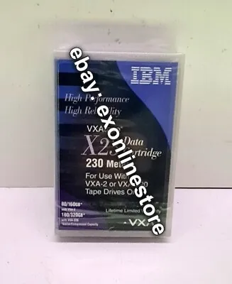 24R2137 - IBM VXA-X23 80/160GB Data Cartridge • $32.17