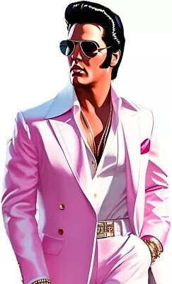 Elvis Inspired Fan Art Elvis Presley  • $3.11