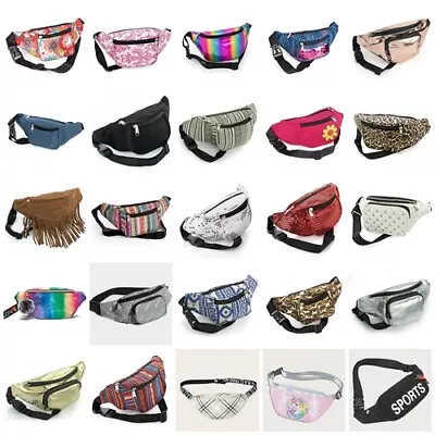 £16.99 • Buy Bargain Bum Bag Sale Mens Womens Sport Money Pouch Holiday Travel Waist Wallet