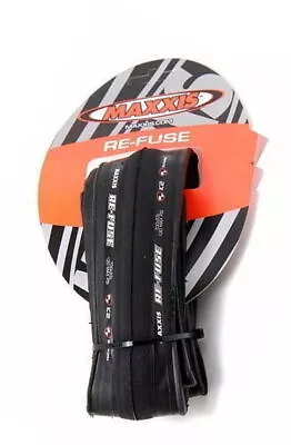 Maxxis Re-Fuse Folding Road Bike Tyre 700 X 25C Refuse Black • $42.76