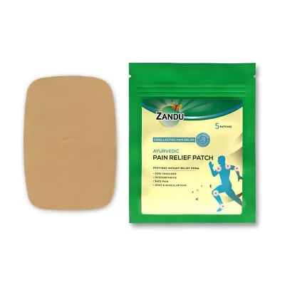 Zandu Ayurvedic Pain Relief Patch Helps With Osteoarthritis Back Pain 5 Patches • $26.59