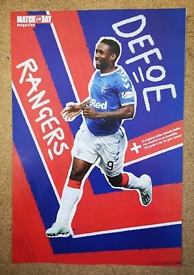 Glasgow Rangers MOTD Match Of The Day Football Magazine Picture DEFOE • £2.25