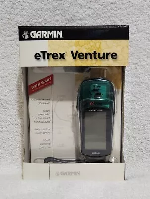 Garmin ETrex Venture Handheld Personal Navigator Satellite  GPS • $49.95