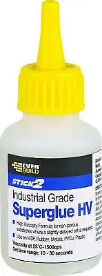 Super Glue Industrial Superglue Adhesive Window Door Pvc Upvc Rubber Plastic 50g • £7.99